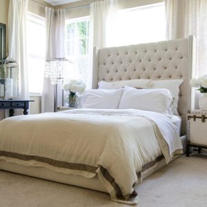 Freya Wingback Bed Frame