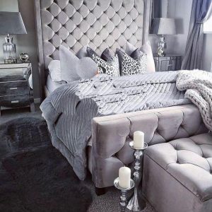 Clementine Wingback Bed frame