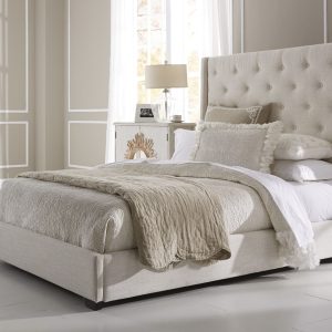 Alpine Wingback Bed Frame A Cliftons Luxury Item